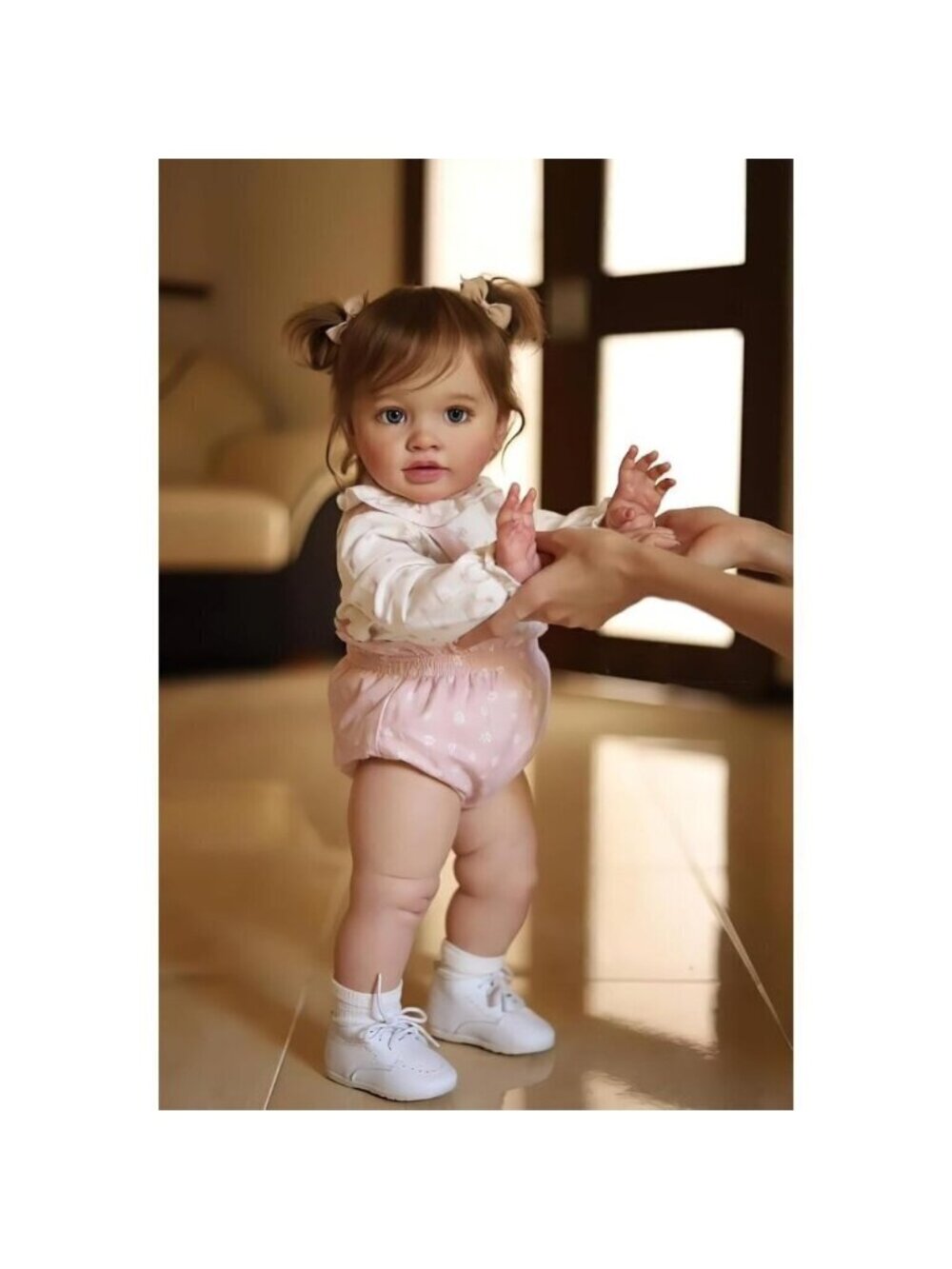 ❤️ 26 Inch Baby Girl Doll Vinyl Soft Cuddly Body Realistic Reborn